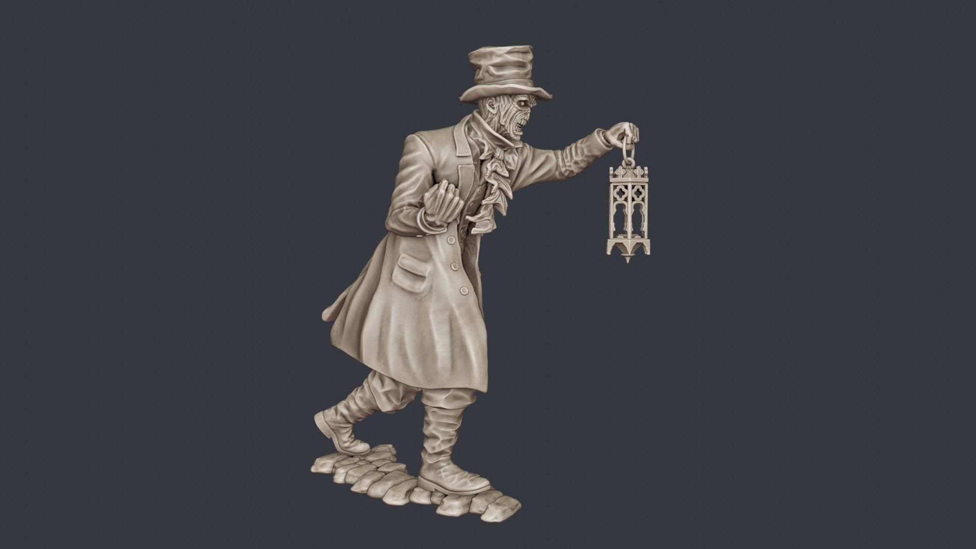 Eddie with Lantern 3D print model_16