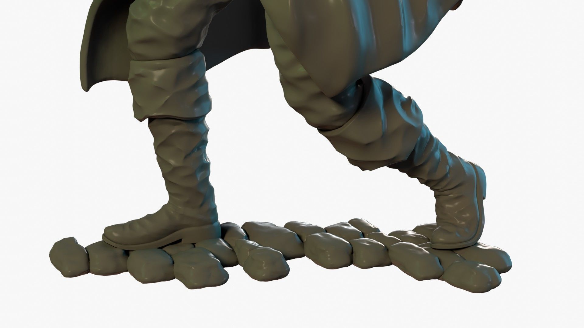 Eddie with Lantern 3D print model_10