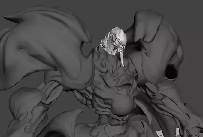 Ruby Weapon - Final fantasy XIV 3D print model