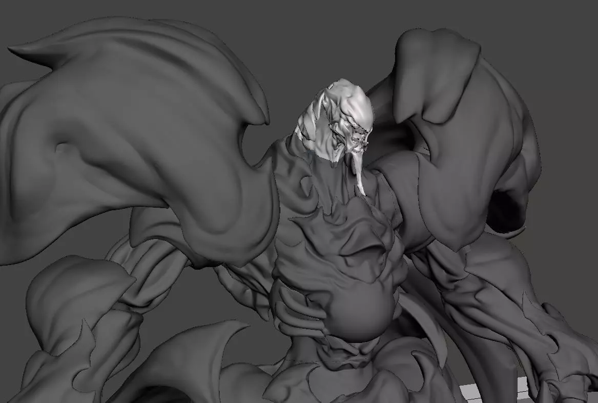 Ruby Weapon - Final fantasy XIV 3D print model_0