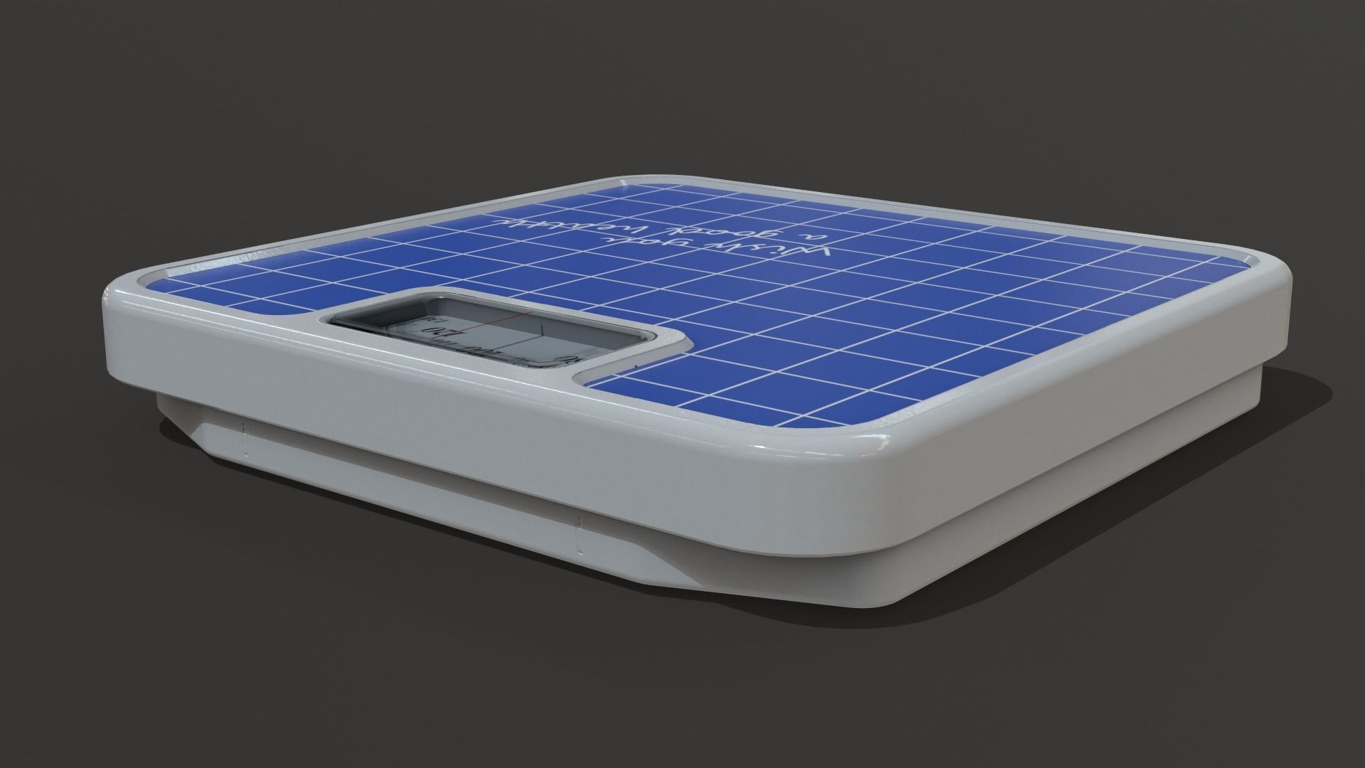 Bathroom Scale 3D model_7