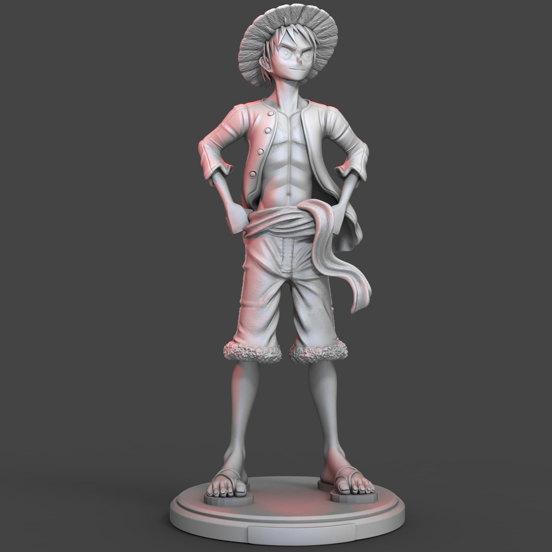 Luffy One Piece - 3D Print 3D print model_3