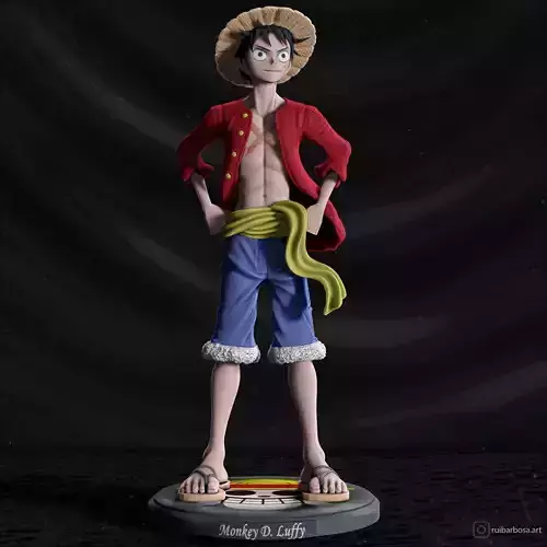 Luffy One Piece - 3D Print