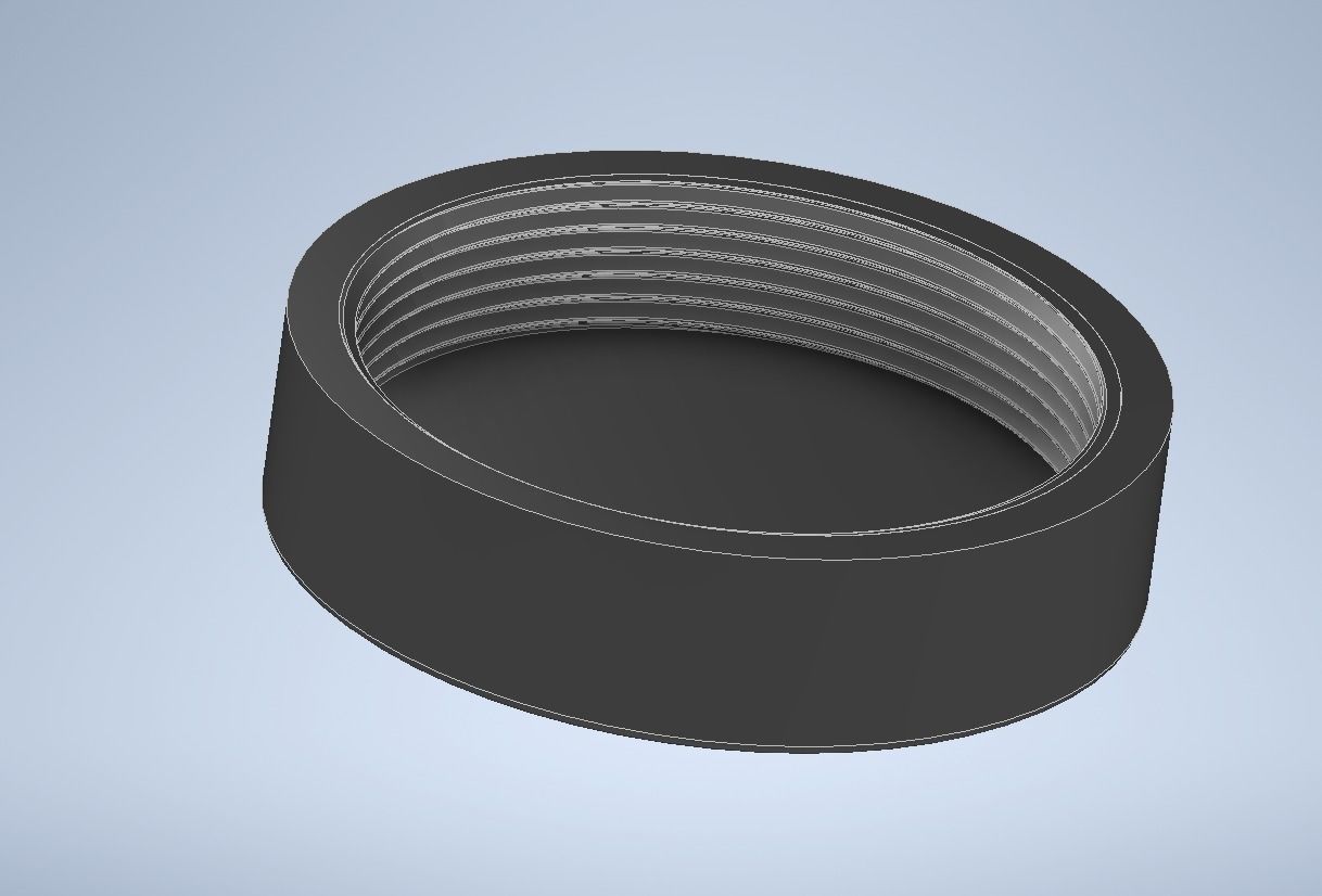 Mini Pre workout jar  Protein carrier  3D print model_5