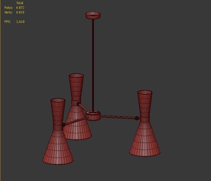 Romatti Adami Hanging Lamp 3D model_4