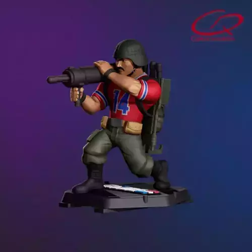 GI JOE characters Bazooka GI JOE full-figure 3D print model
