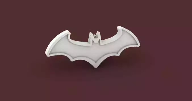 Batman Earrings 3D Model 3D print model