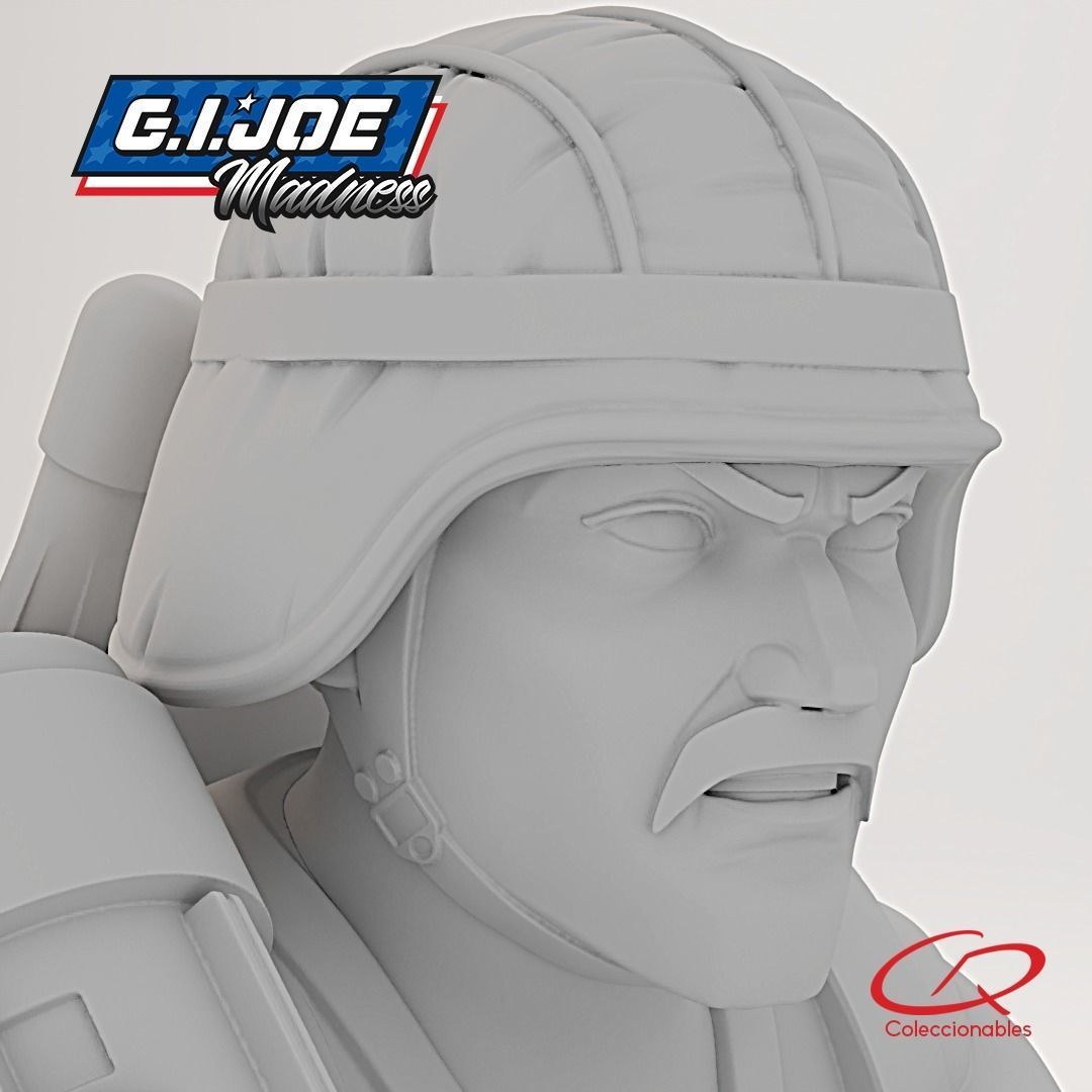 GI JOE Characters Bazooka GI JOE full-figure pose 02 3D print model_14