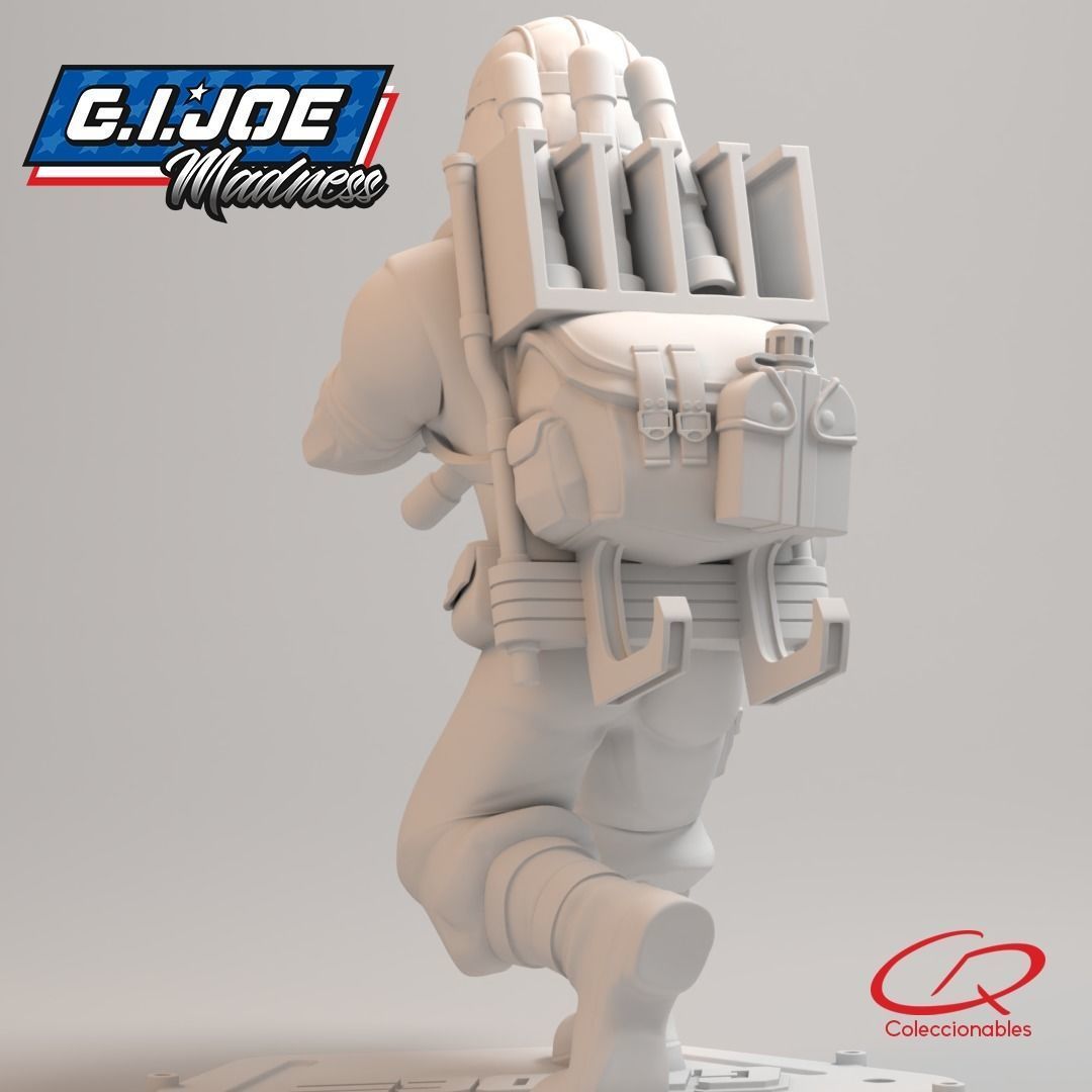 GI JOE Characters Bazooka GI JOE full-figure pose 02 3D print model_16