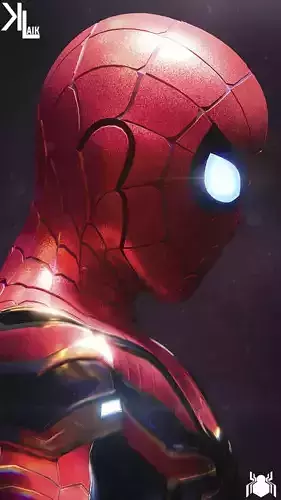 Iron-Spider spider - man 3D model