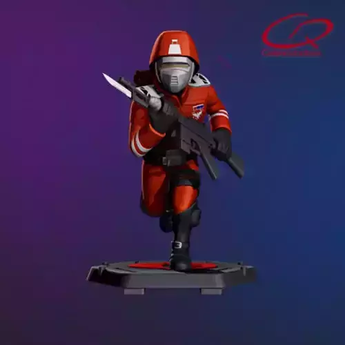 GI JOE Characters Crimson Guard Full-figure Pose 01