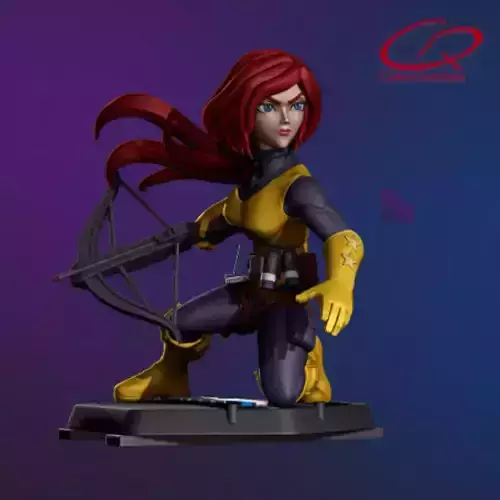 GI JOE Character Scarlett Full-figure Pose 02