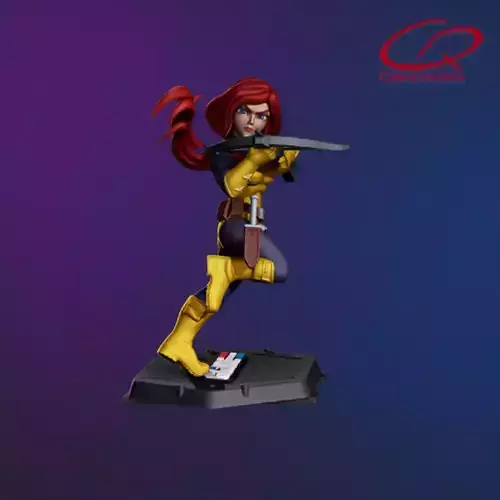 GI JOE Characters Scarlett Full-figure Pose 03