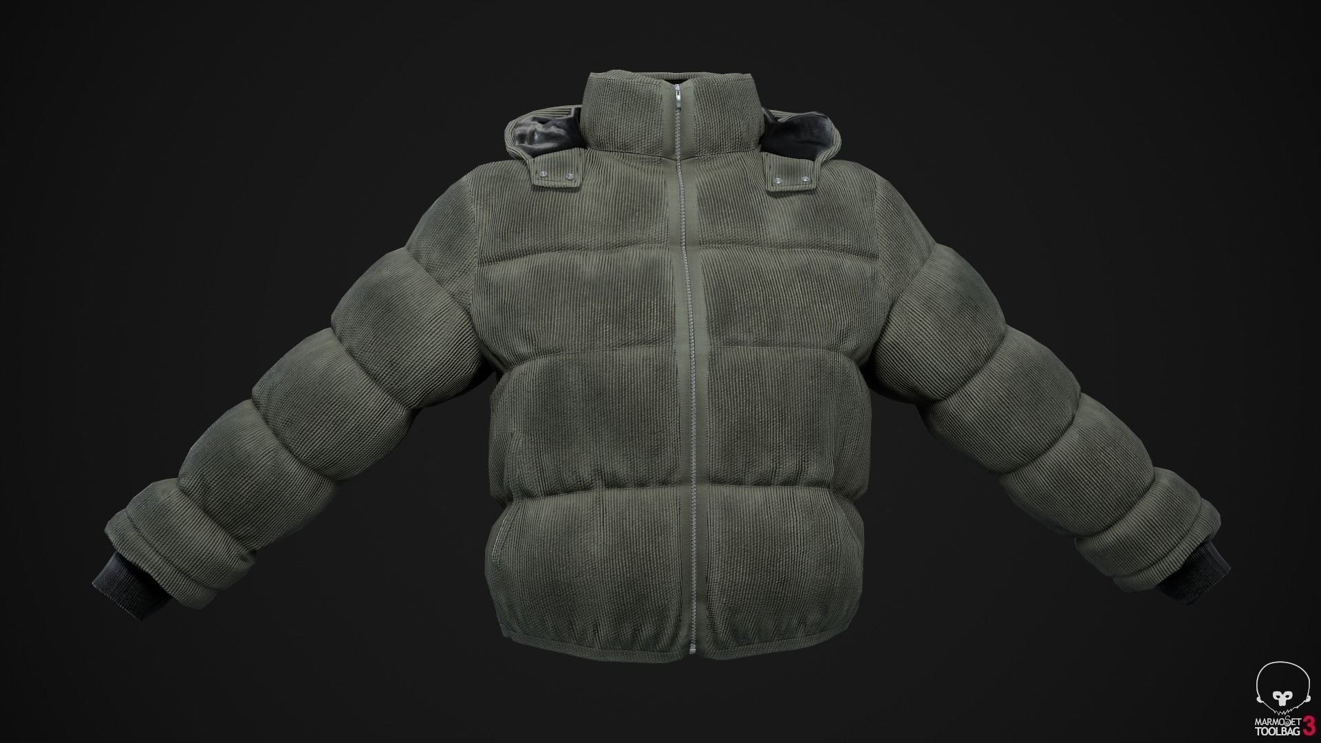 Winter jackets pack 3D Model Collection_22