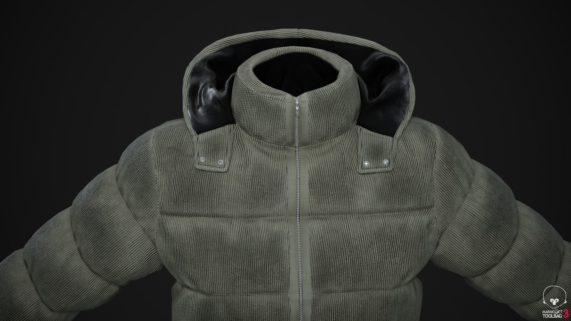 Winter jackets pack 3D Model Collection_35