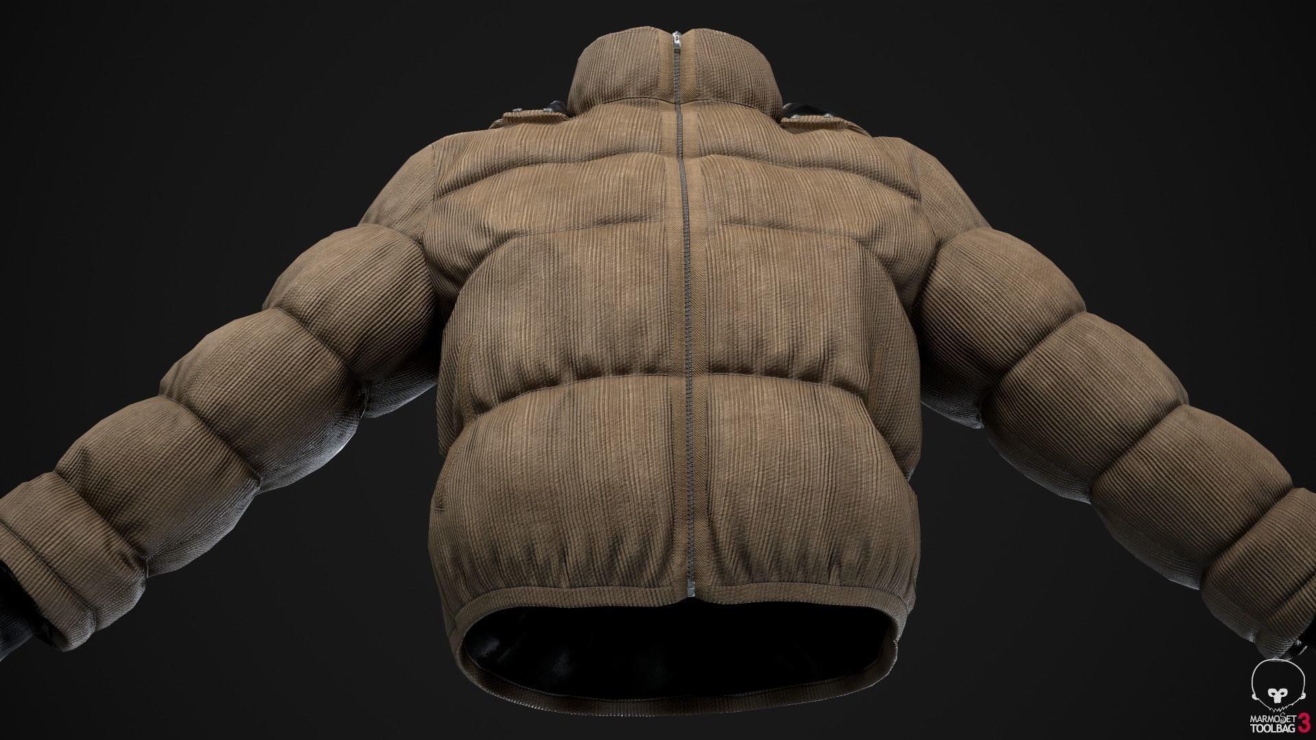 Winter jackets pack 3D Model Collection_19