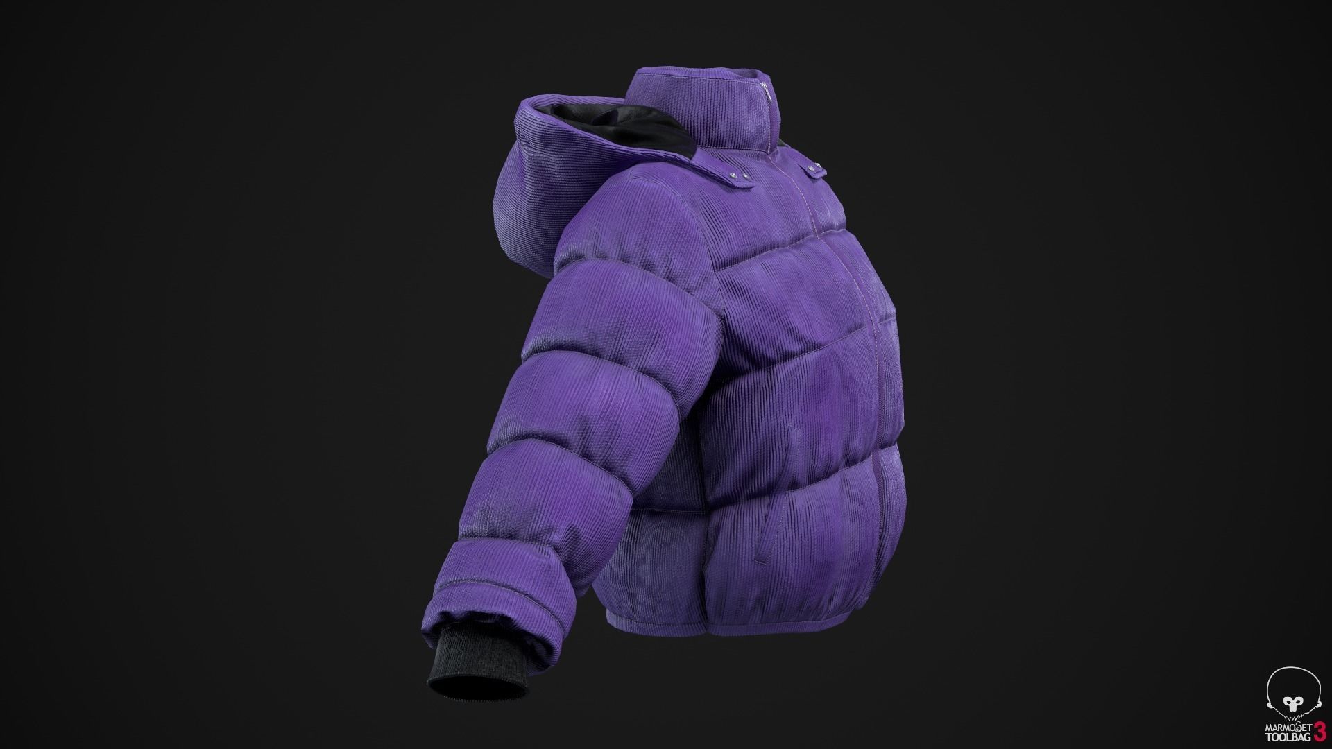 Winter jackets pack 3D Model Collection_42