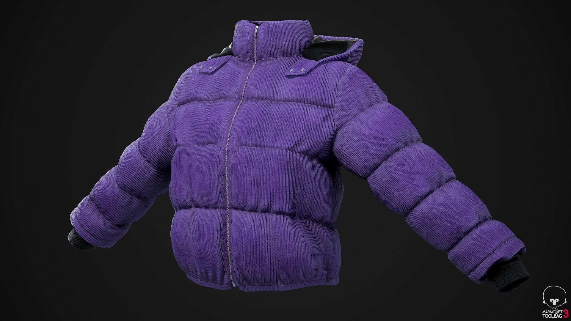 Winter jackets pack 3D Model Collection_38