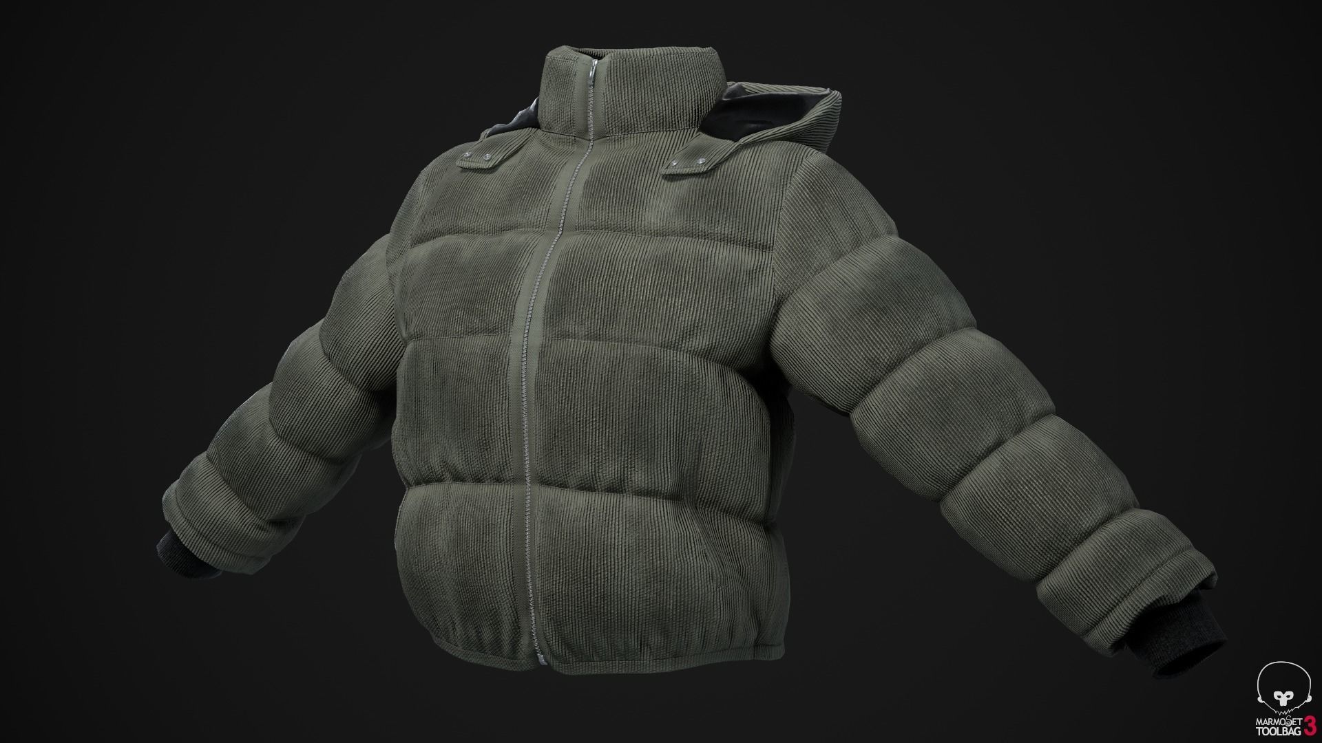 Winter jackets pack 3D Model Collection_23