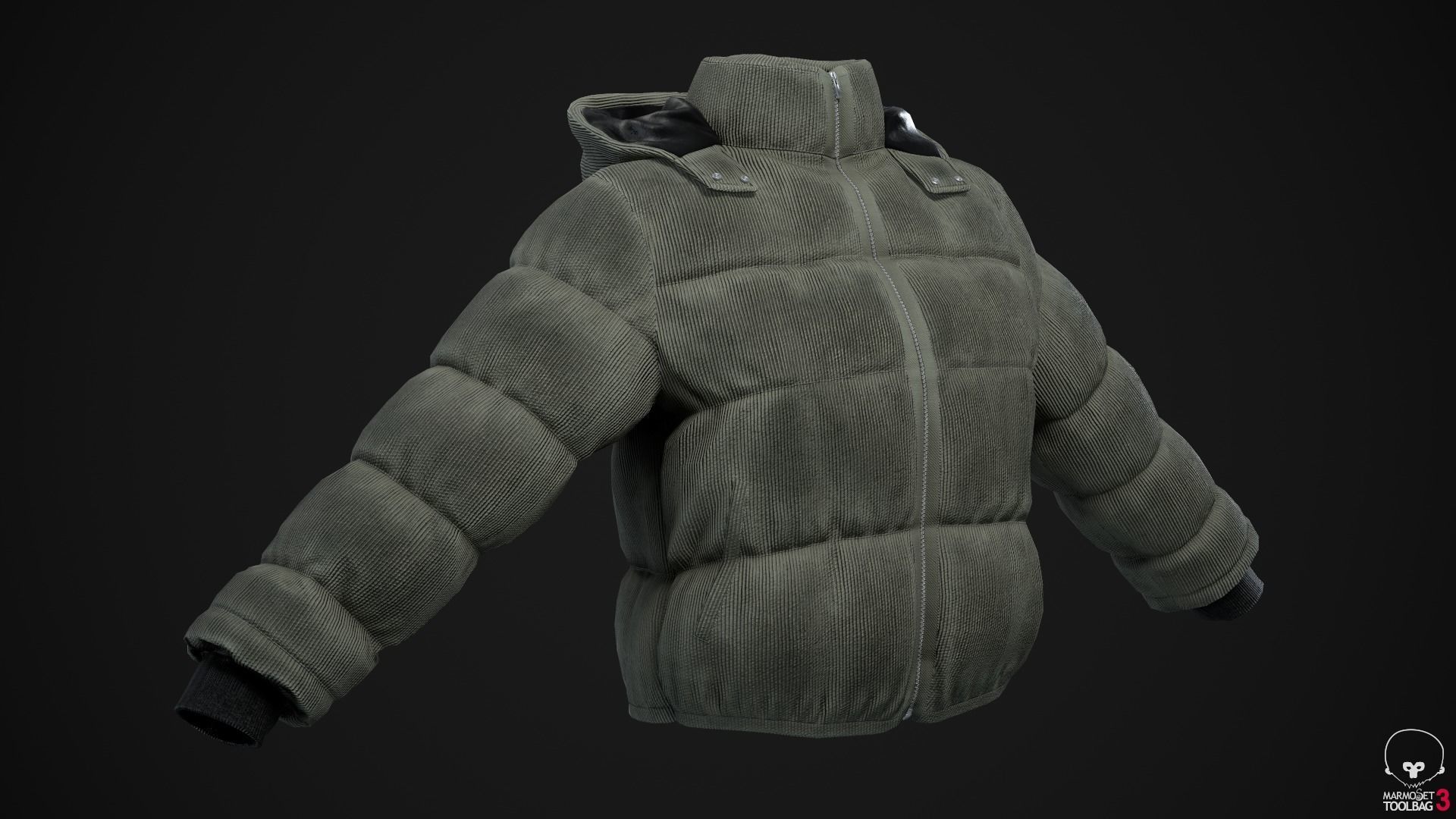 Winter jackets pack 3D Model Collection_4