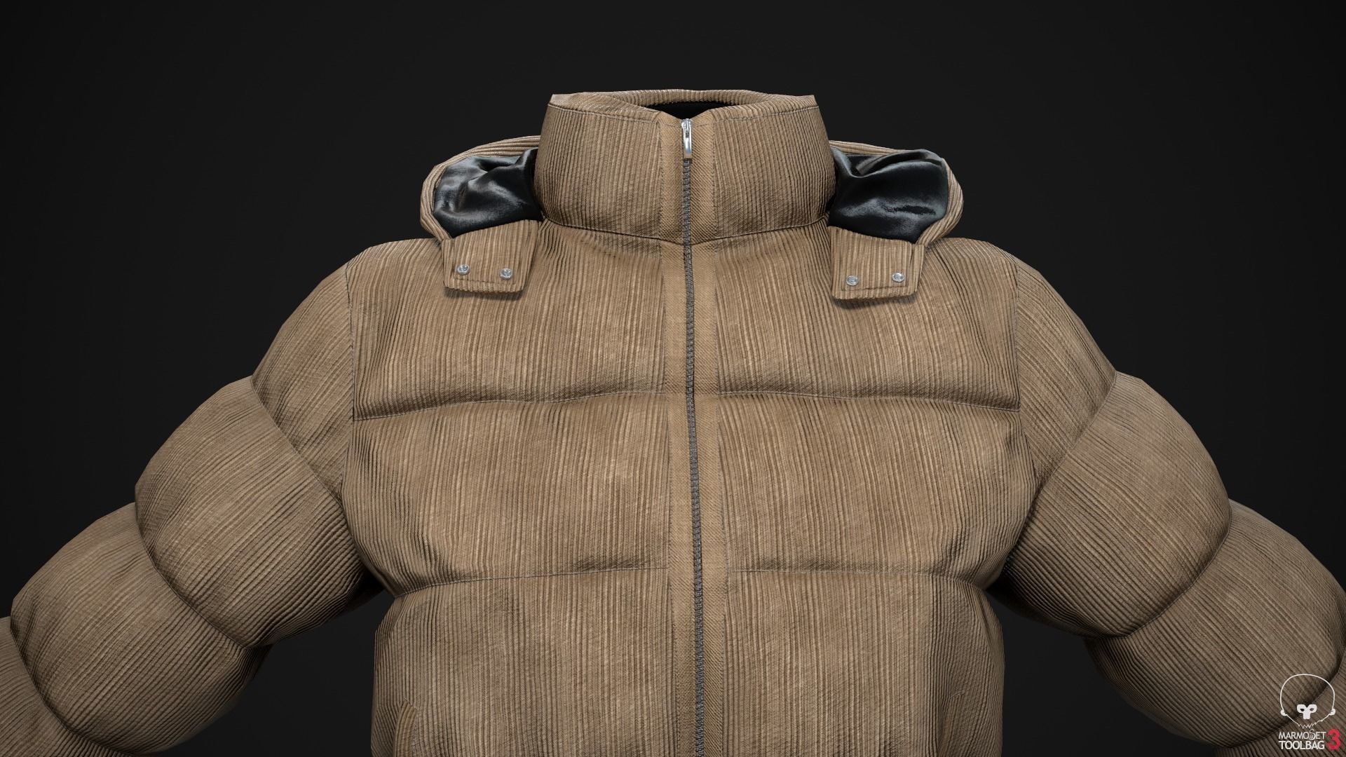 Winter jackets pack 3D Model Collection_14