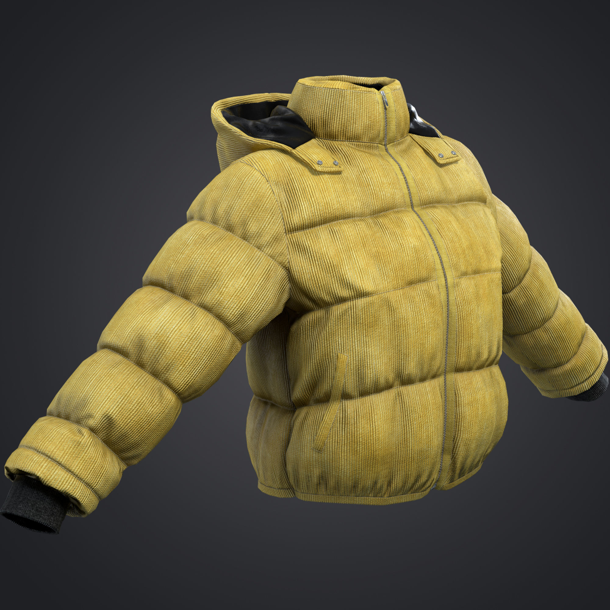 Winter jackets big pack 3D Model Collection_8