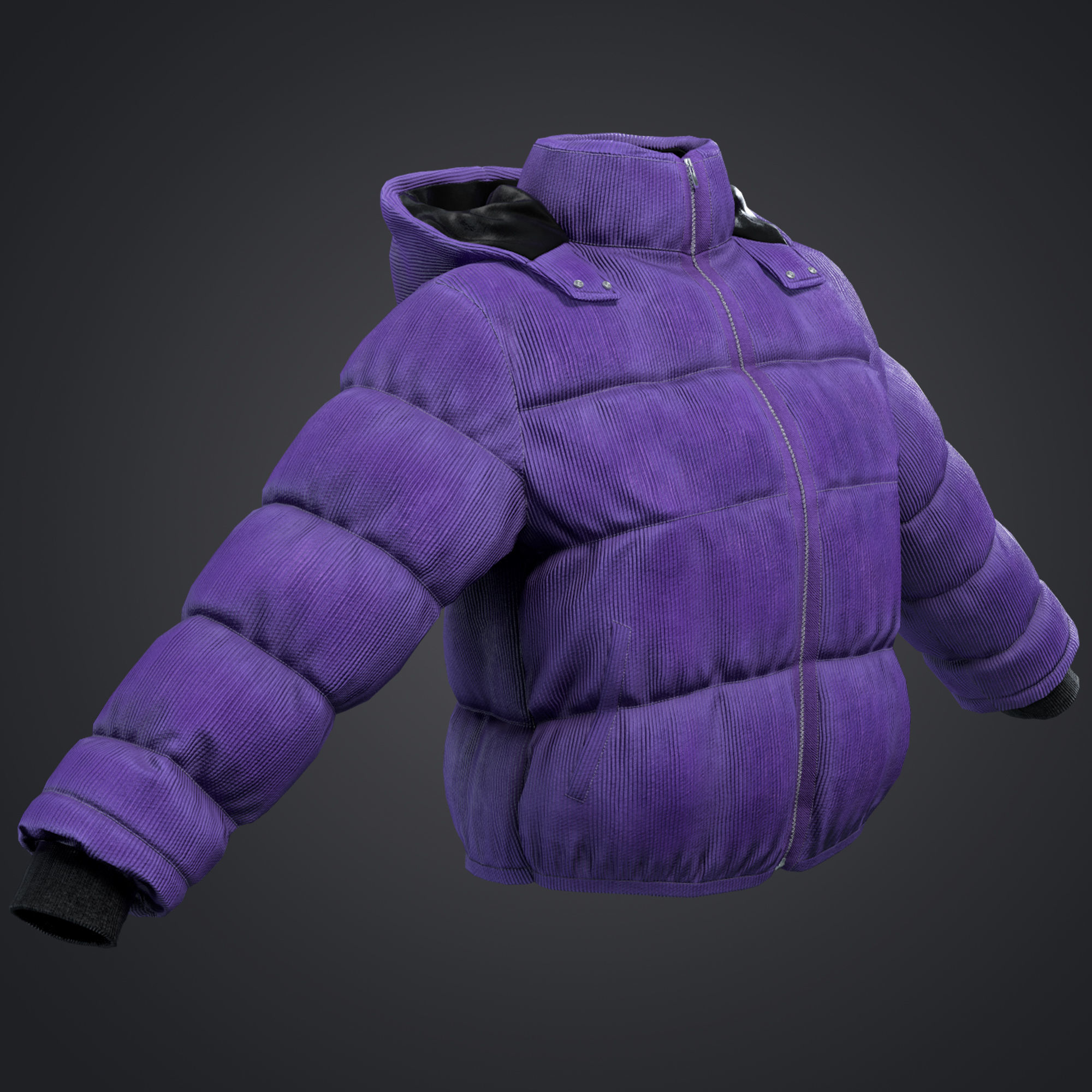 Winter jackets big pack 3D Model Collection_7