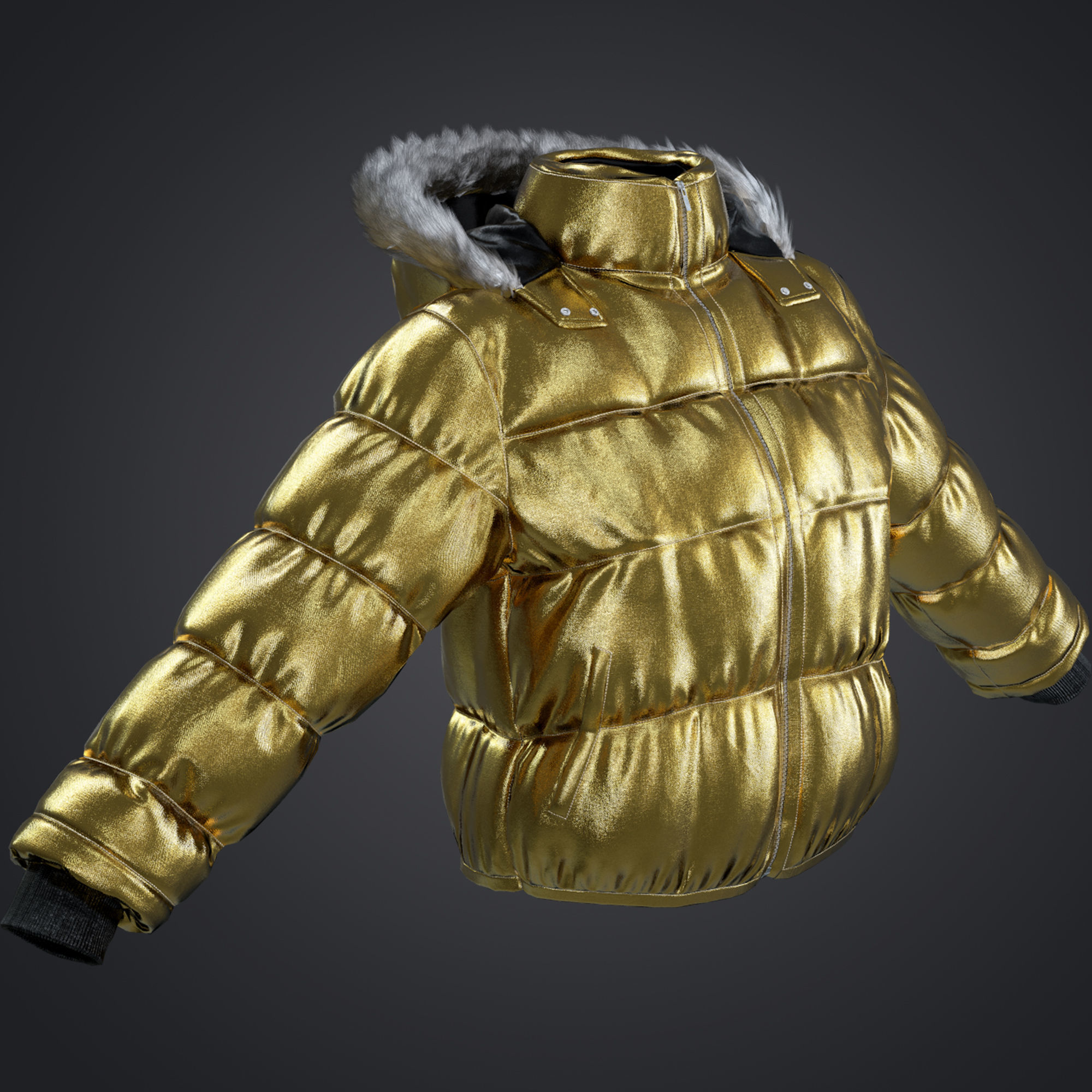 Winter jackets big pack 3D Model Collection_14