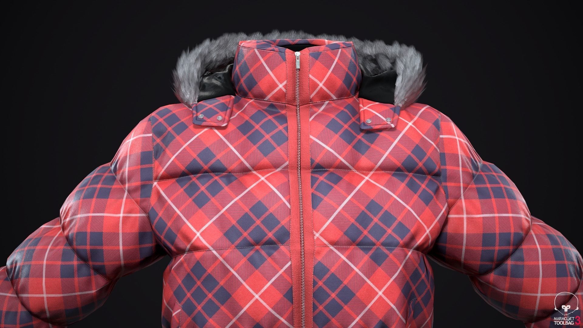 Winter jackets big pack 3D Model Collection_29