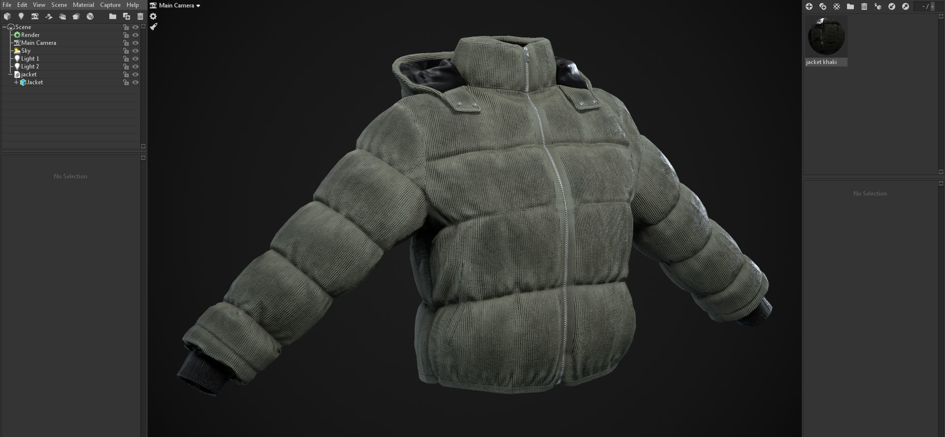 Winter jackets big pack 3D Model Collection_82