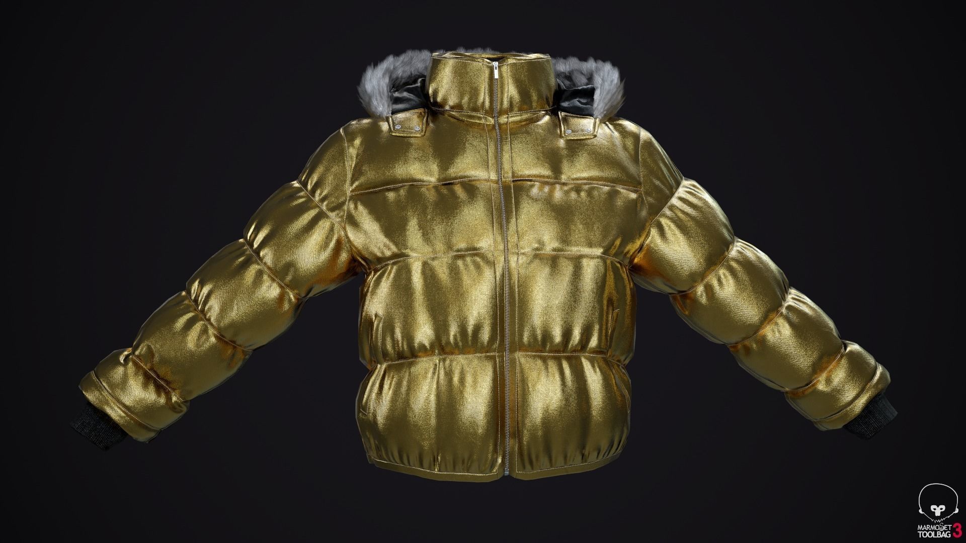 Winter jackets big pack 3D Model Collection_35