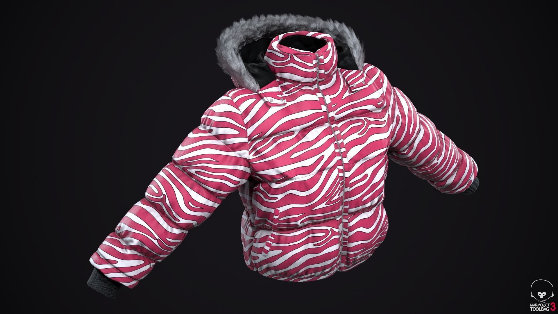 Winter jackets big pack 3D Model Collection_33