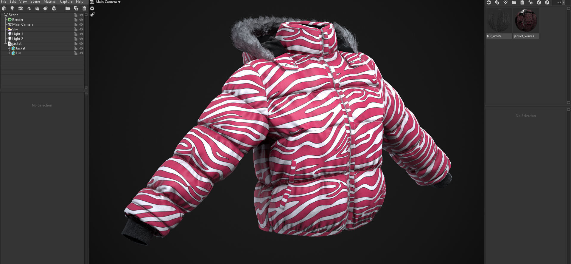 Winter jackets big pack 3D Model Collection_79