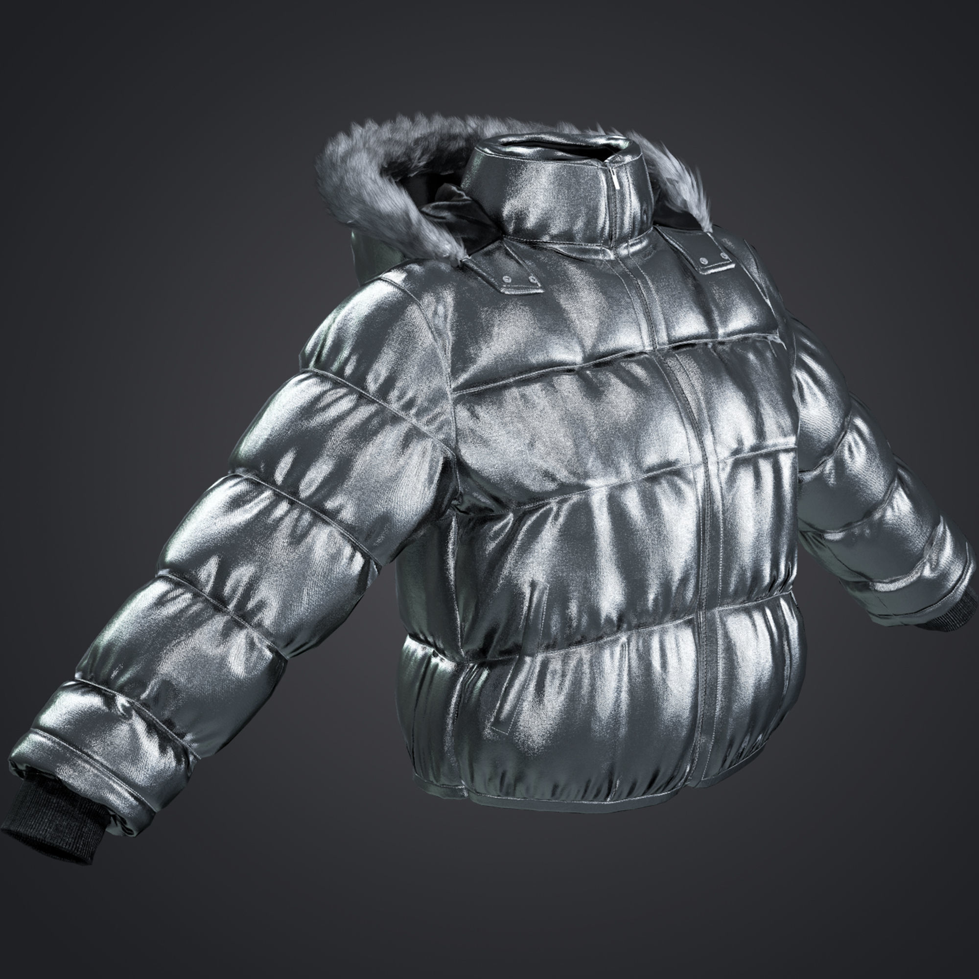 Winter jackets big pack 3D Model Collection_15