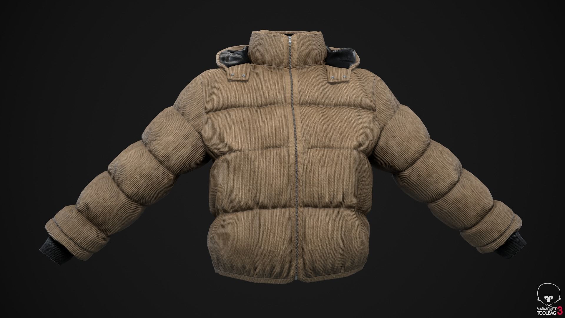 Winter jackets big pack 3D Model Collection_45