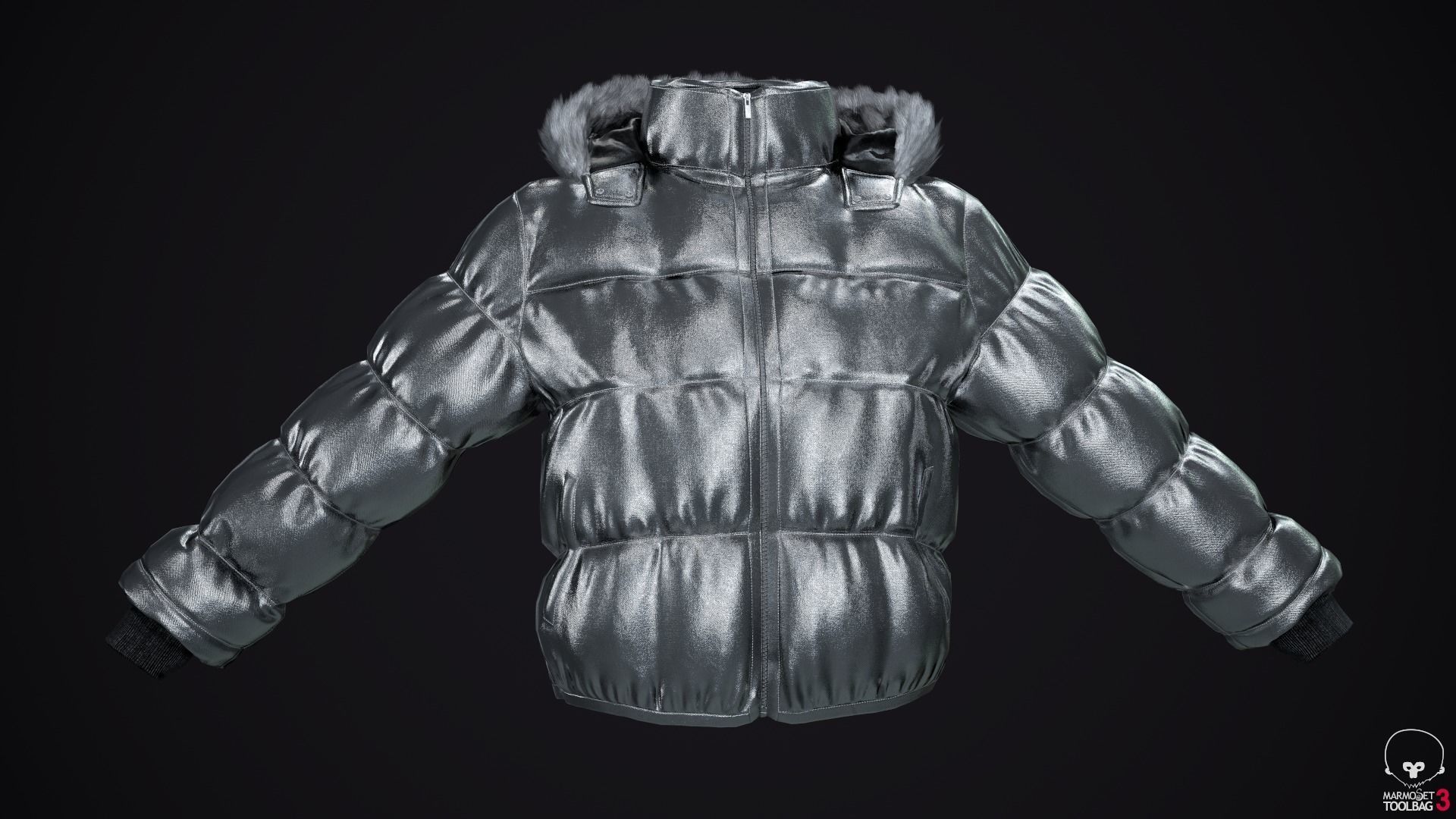 Winter jackets big pack 3D Model Collection_40