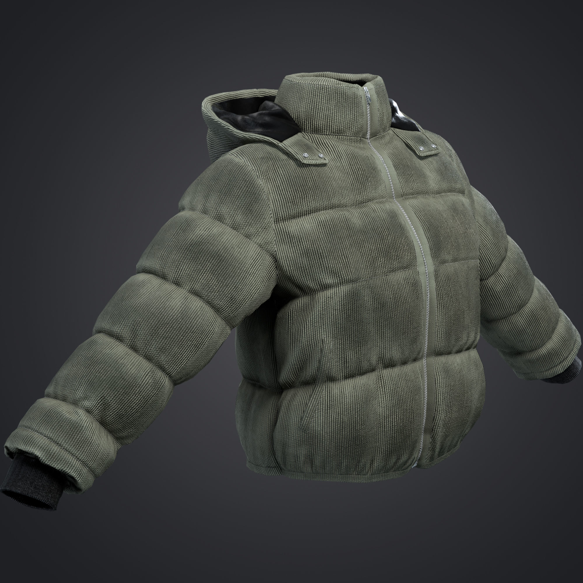 Winter jackets big pack 3D Model Collection_9