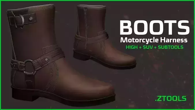 Motorcycle Harness Boot - HIGH