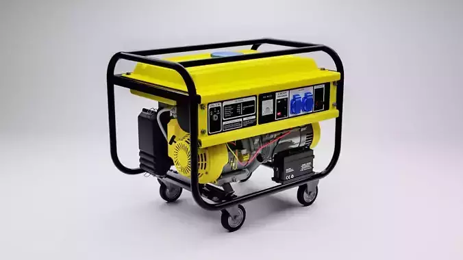 5000W Generator 3D model