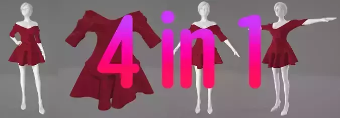 Woman Clothing 4 in 1 set92