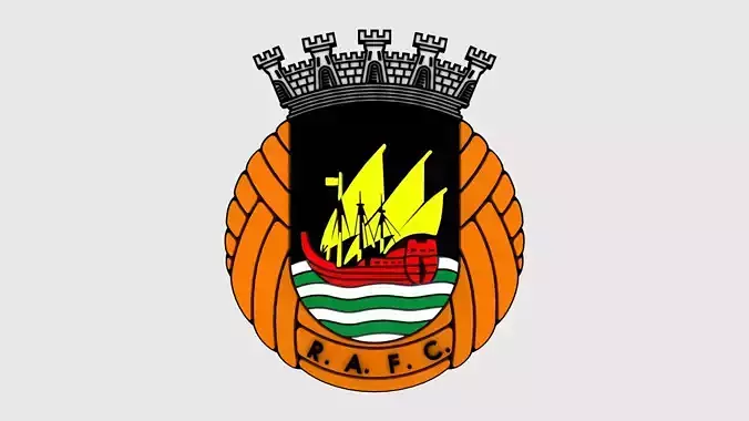 Rio Ave Logo 3D model