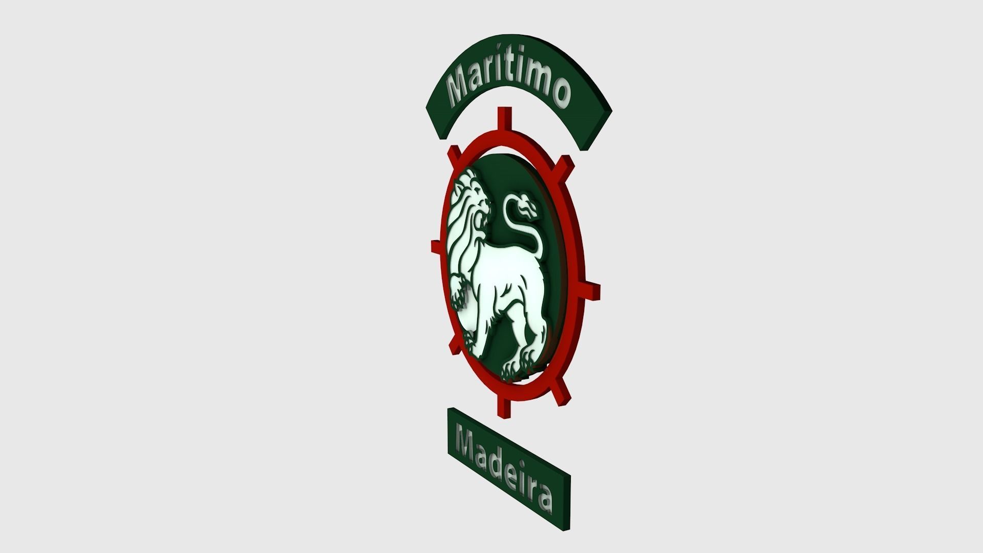 Maritimo Logo 3D model_2