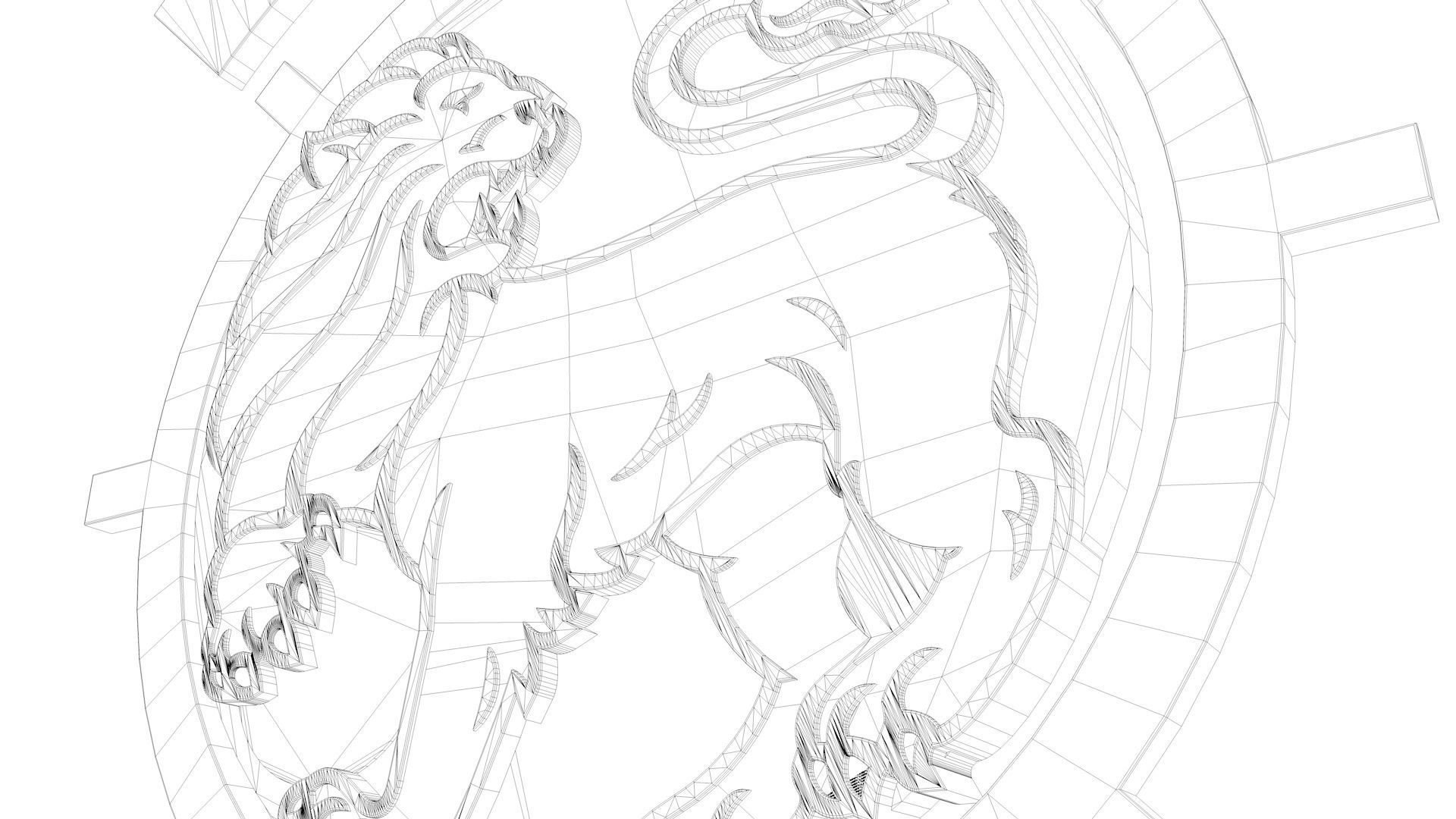 Maritimo Logo 3D model_11