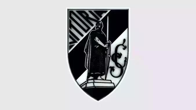 Guimaraes Logo 3D model