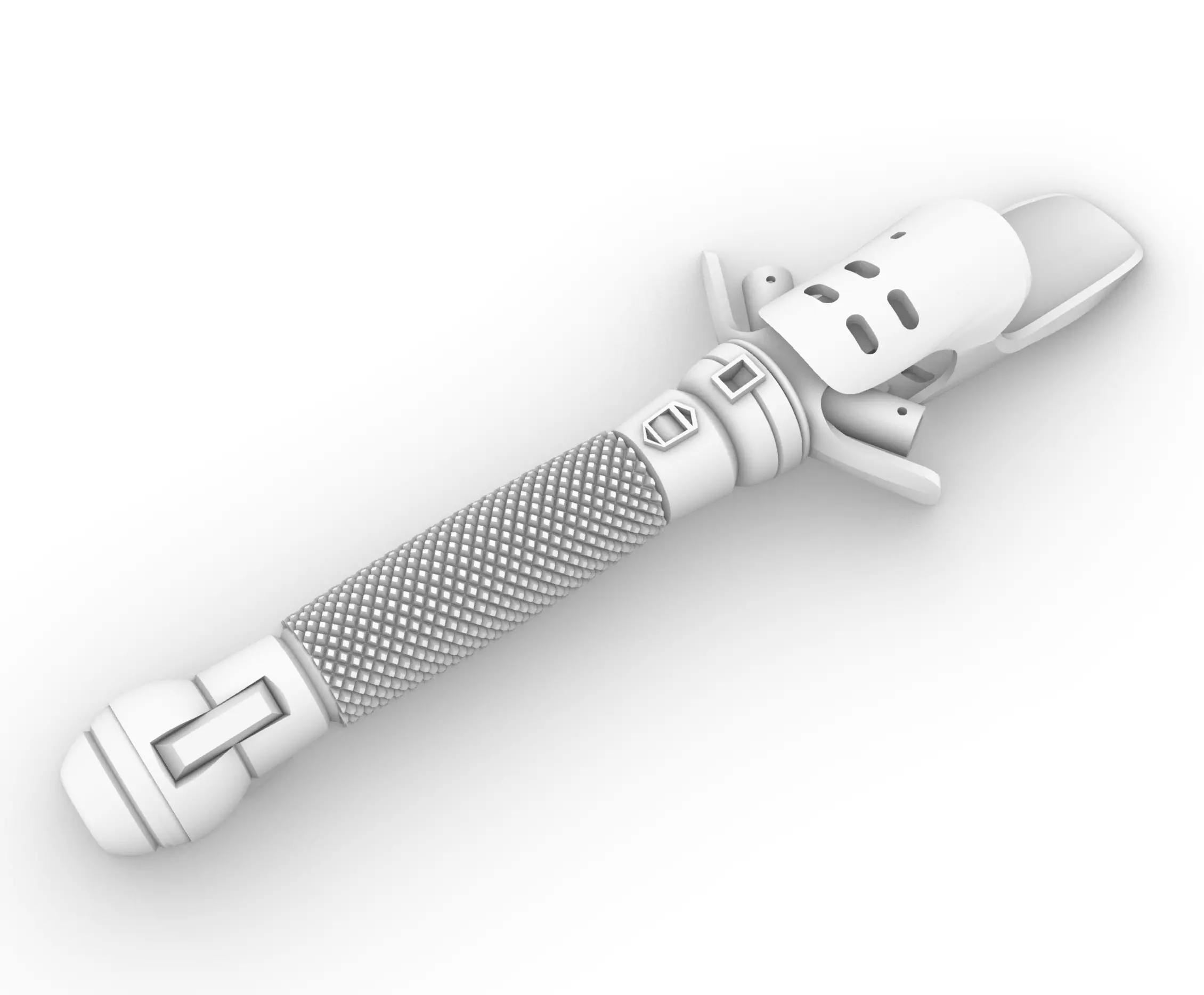 Cross Guard Light Saber 3D print model