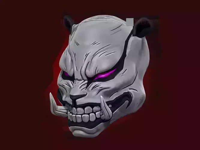 Panda Gorilla Mode Jujutsu Kaisen - Anime Cosplay Helmet 3D print model