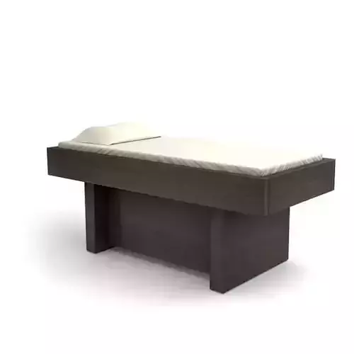 Retro Wooden Beauty Parlor Massage Table