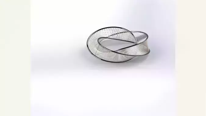 Bracelet silver ring