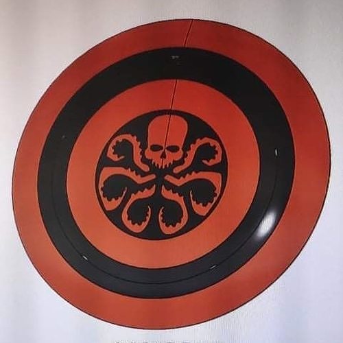 SHIELD CAPTAIN HYDRA - 74 CM 3D print model