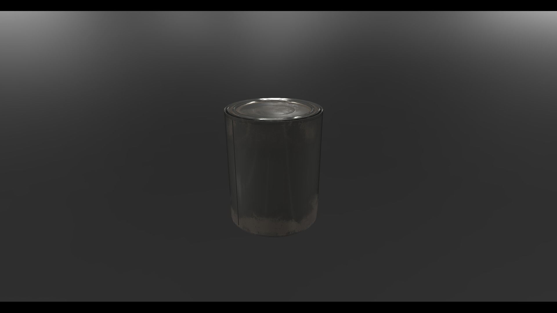 Paint cans 13x11cm Low-poly 3D model_4